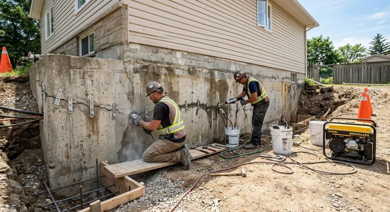Building Foundation Repair in Greenville, SC