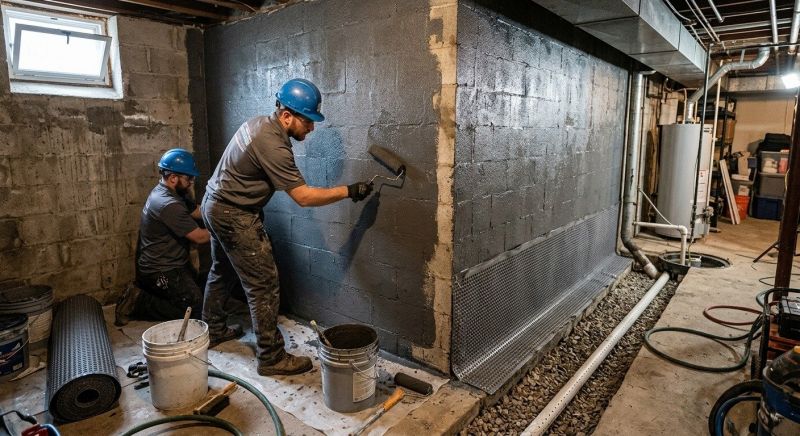 Residential Waterproofing in Greenville, SC