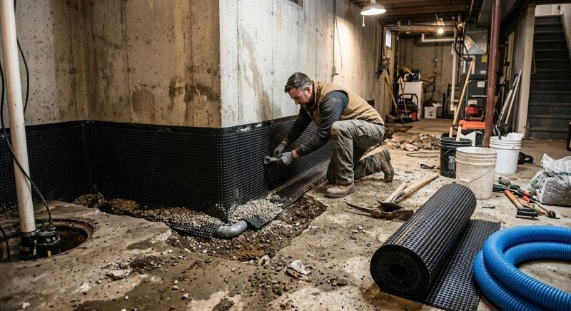 Basement Sealing Service in Fredericksburg, VA